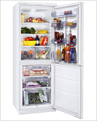 Двухкамерный холодильник Zanussi ZRB 330 WO