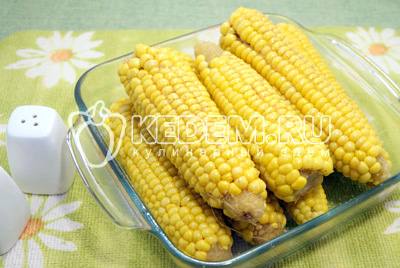 Вареная кукуруза с паприкой