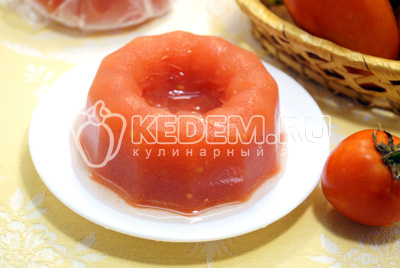 Замороженные помидоры на зиму Пюре в формах готовы