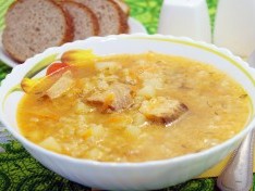 Рыбный суп из консервы горбуши - рецепт