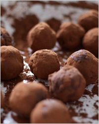 Шоколадные конфеты «Трюфели с орехами»