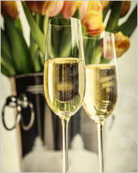 Шампанское, поздравления на 8 марта - Поздравления и тосты на 8 Марта