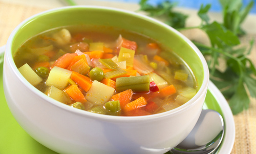простой овощной суп для похудения