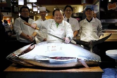 В Японии продали тунца за 117 тысяч долларов
