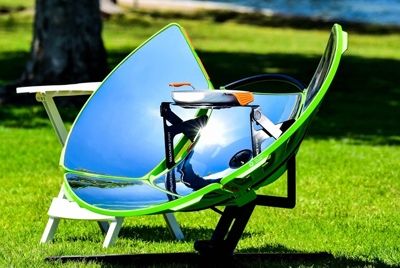 Портативная печь, работающая от солнечной энергии