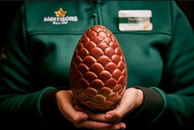 В британских супермаркетах появились пасхальные «драконьи» яйца из «Игры престолов»