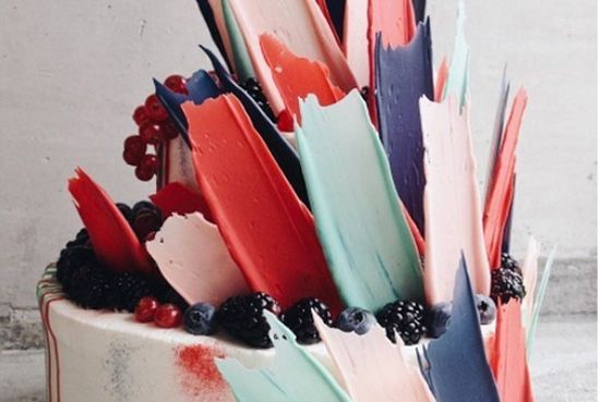 Торты с мазками кисти – новый тренд в Instagram
