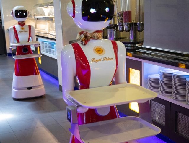 Голландский ресторан тестирует роботов-официантов