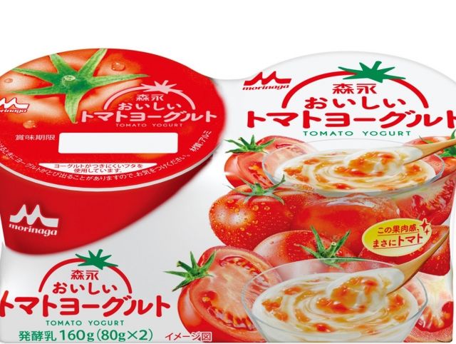 Японская компания выпустила йогурт со вкусом томатов