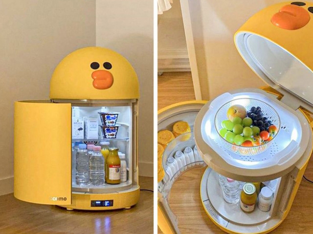 Фотографии холодильника в форме симпатичной утки стали вирусными в Интернете