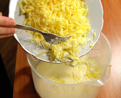 Сырная запеканка с имбирём